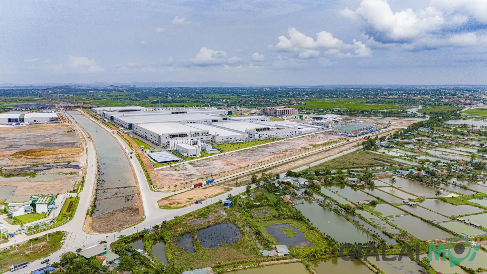 Khu vực đang được xây dựng tại xã Phù Cát tỉnh Gia Lai