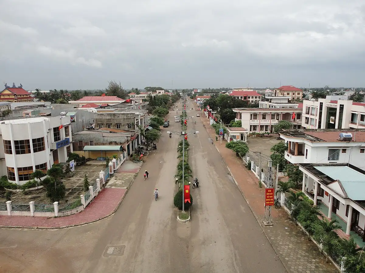 Hệ thống đường giao thông tại phường An Nhơn