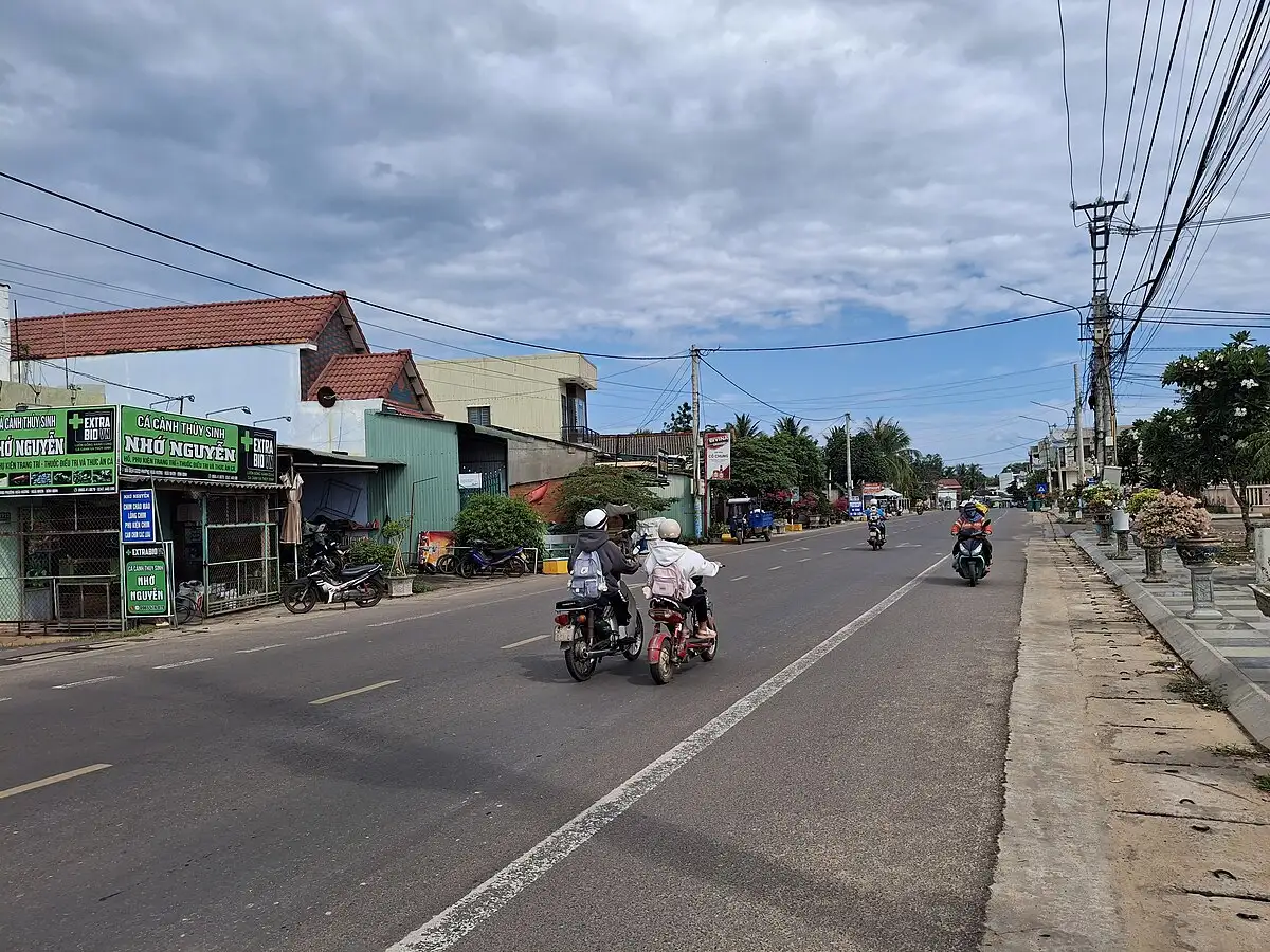 Cảnh quan và hạ tầng tại phường Hoài Nhơn Đông tỉnh Gia Lai