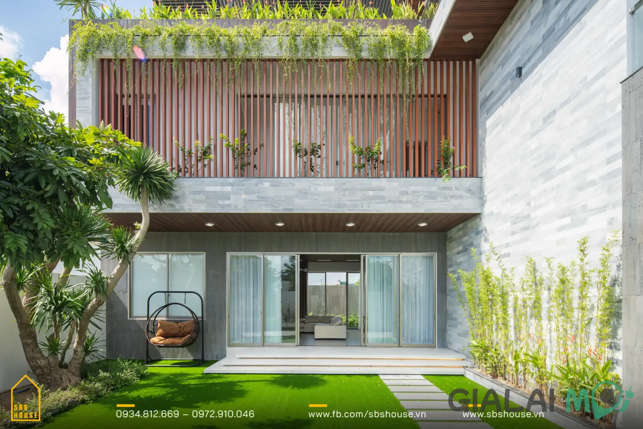 Ngôi nhà hiện đại tại xã Phù Mỹ Đông