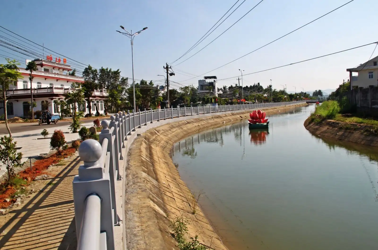 Cơ sở hạ tầng tại phường Bồng Sơn đang được cải thiện