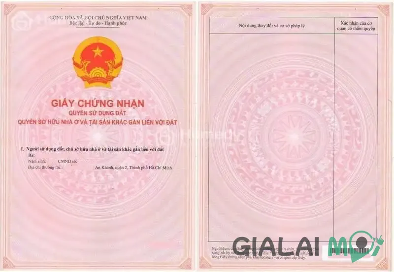 Giấy chứng nhận quyền sử dụng đất là giấy tờ quan trọng khi bán nhà