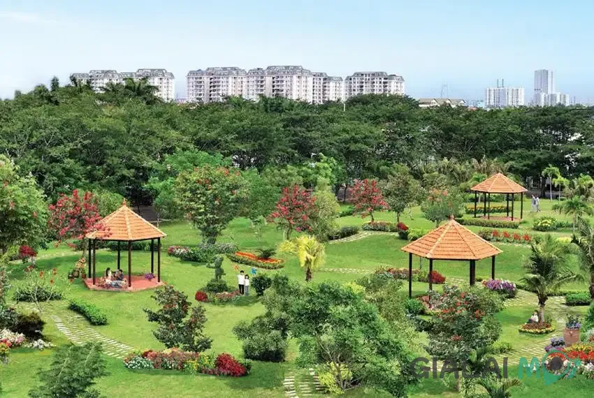 Công viên tại xã Phù Mỹ Nam Gia Lai