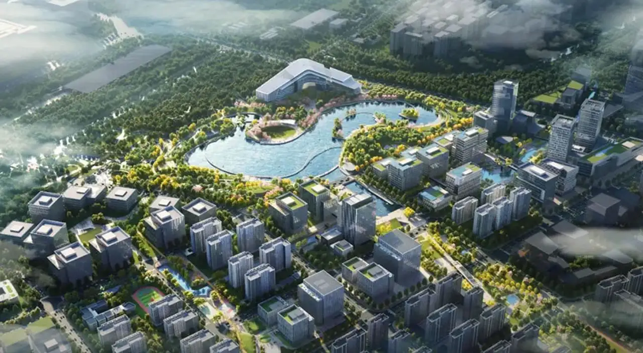 Minh họa khu đô thị mới tại phường Hoài Nhơn Đông