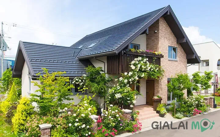 Ngôi nhà với không gian xanh mát và đẹp mắt