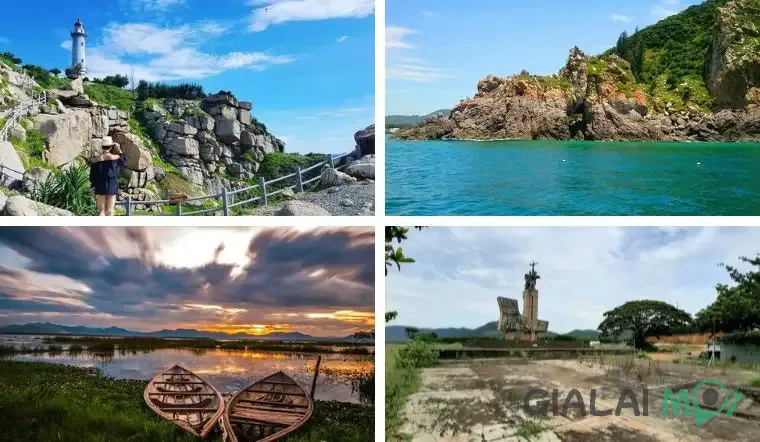 Cảnh quan thiên nhiên đẹp tại xã Phù Mỹ Bắc