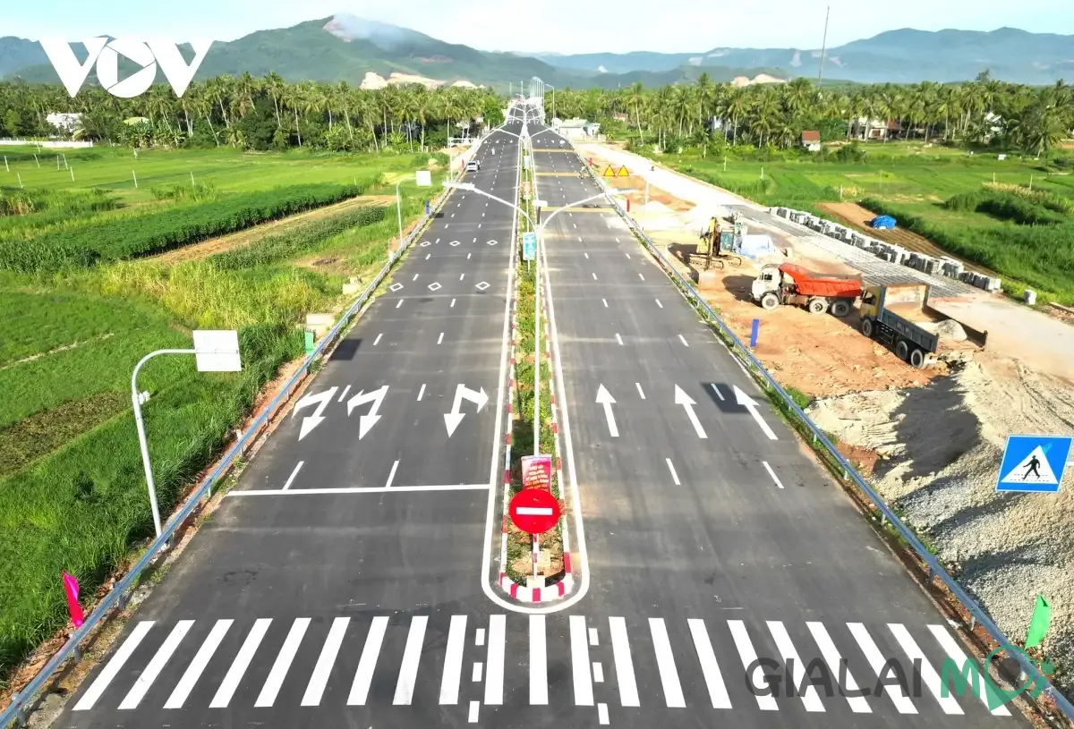 Hạ tầng giao thông tại phường Hoài Nhơn Bắc đang được nâng cấp
