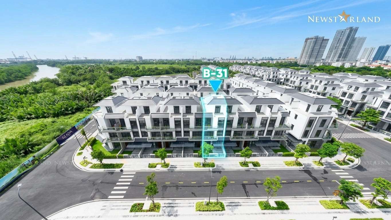 Nhà phố liền kề B31 Gladia By The Waters