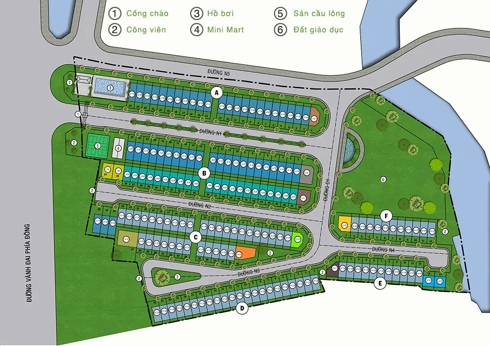 Mat bang mega residence